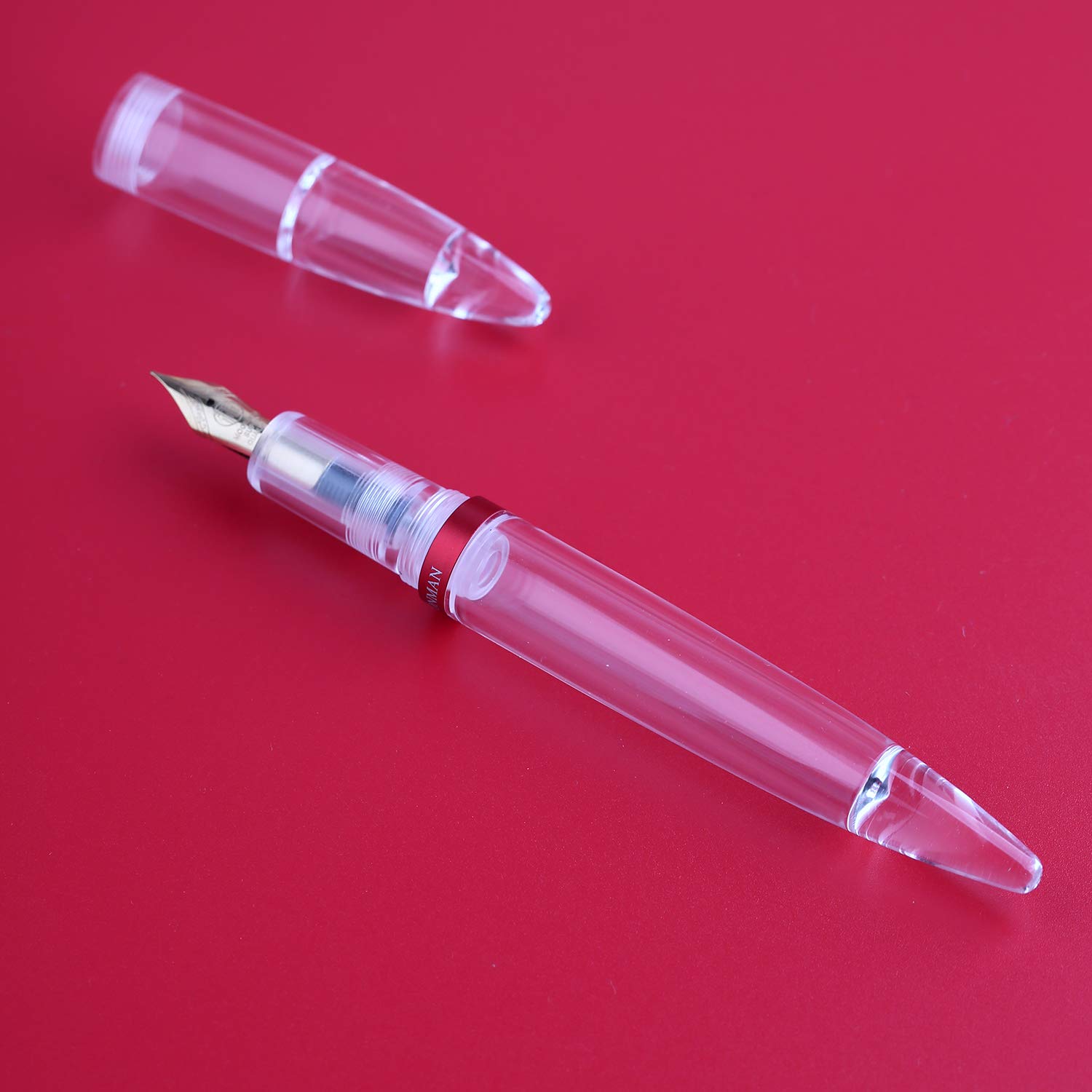 MAJOHN M2 Transparent Eye Dropper Filling Fountain Pen LargeCapacity