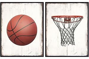 Vintage Basketball Wall Art Prints - For the Love of the Game