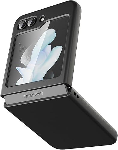 CAREDOCTOR Funda para Samsung Galaxy Z Flip 5: Funda protectora a prueba de golpes para Galaxy Z Flip 5 5G Negro