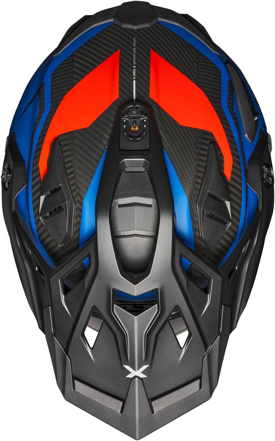 Nexx XWED3 Helmet - Keyo Blue / Matte Red - X-Large