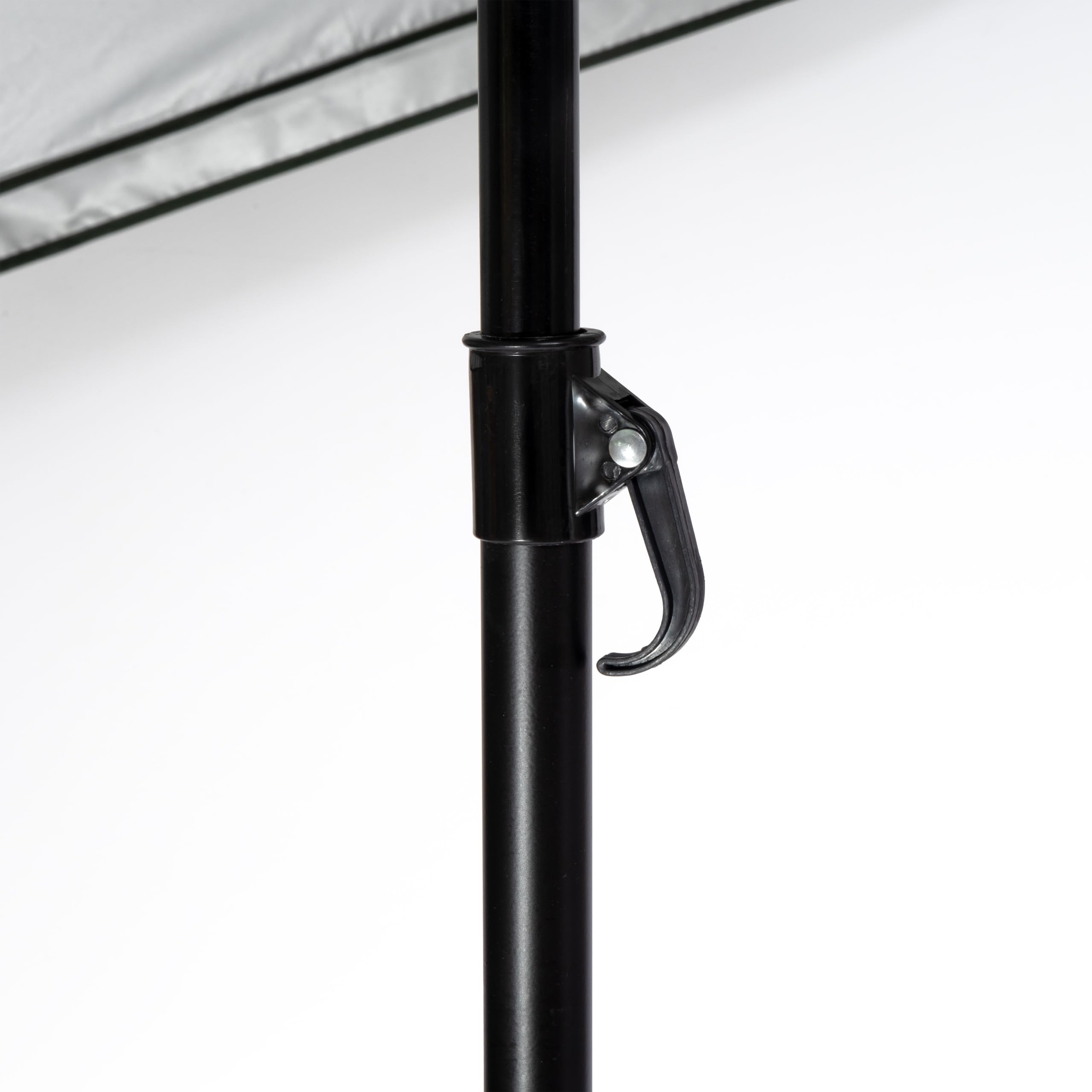 Angelschirm mit Seitenwand & Sichtfenster – Wasserdicht, Schirmzelt klappbar – Windschutz Zelt für Angler, 205 cm