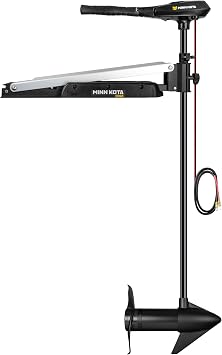 Minn Kota Edge Bow-Mount Electric Trolling Motor with Hand/Tiller Control 55 Lb. Thrust, 52 In. Shaft, Freshwater