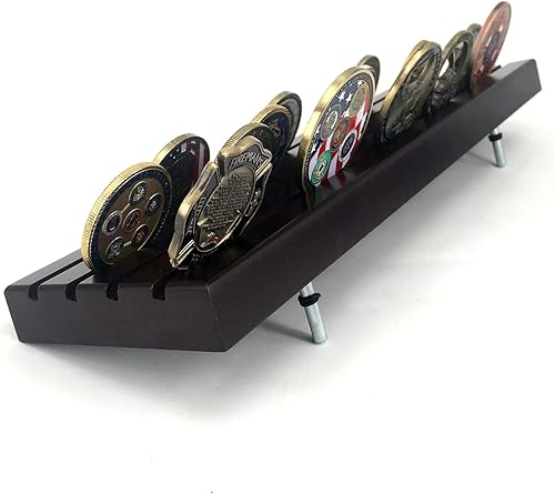 Miniatura 6 de Glamtune Soporte para monedas de 4 filas con desafío militar (grande)