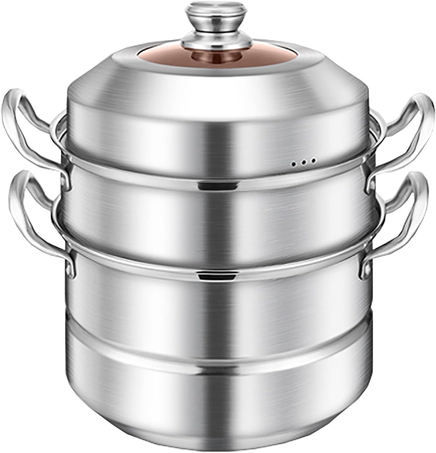 Marmite à vapeur en acier inoxydable 304 haut de gamme pour fruits de mer 30cm