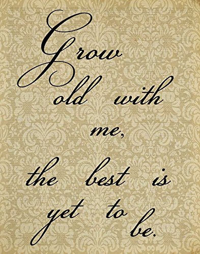 ArtExpert GROW OLD DAMASK by Taylor Greene - 11x14 Art Print Poster