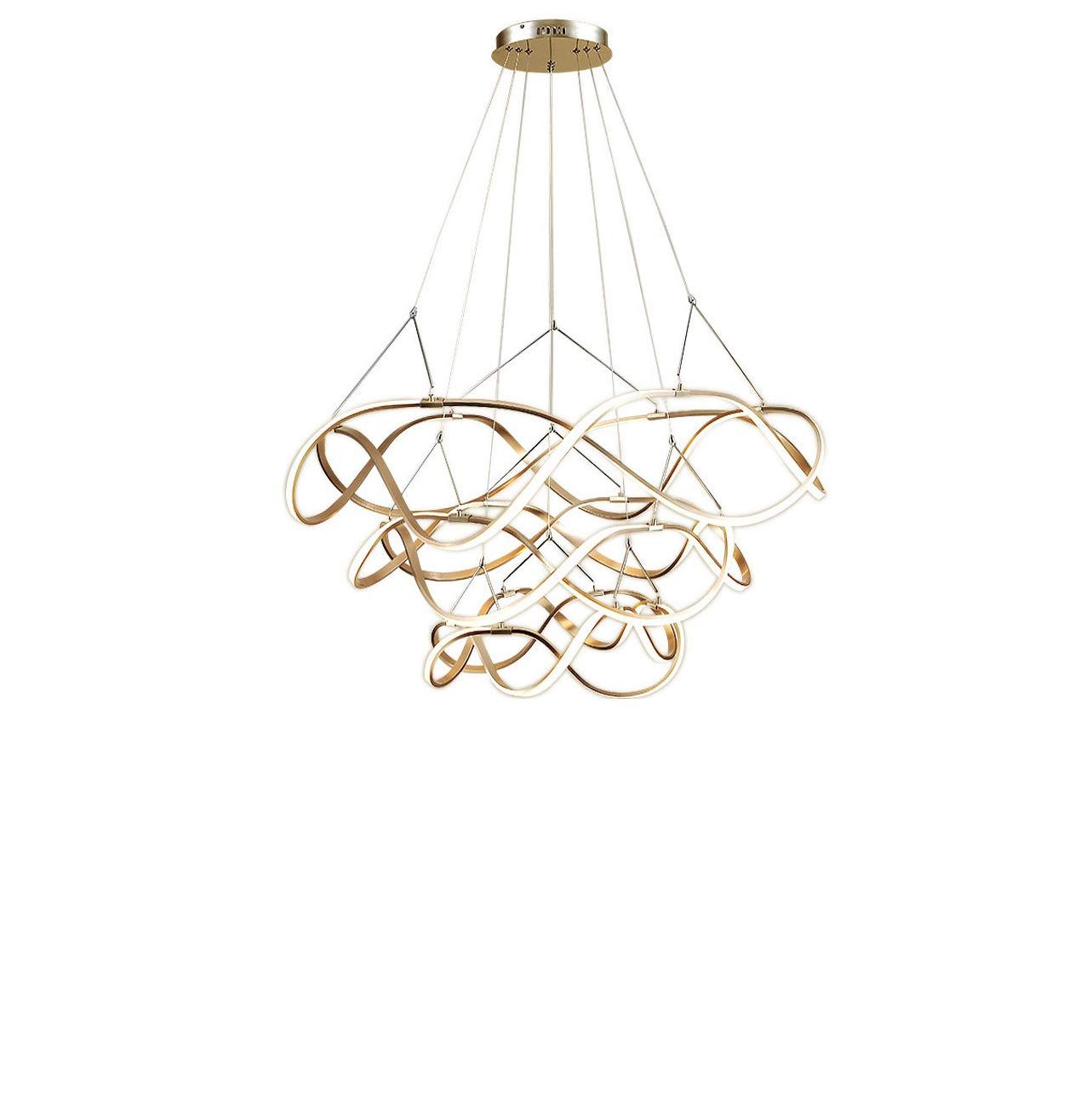 ASHES Ceiling Pendant Light LED Ceiling Chandelier Light Lamp for Living Room Bedroom LED Large Chandelier Lighting Fixtures