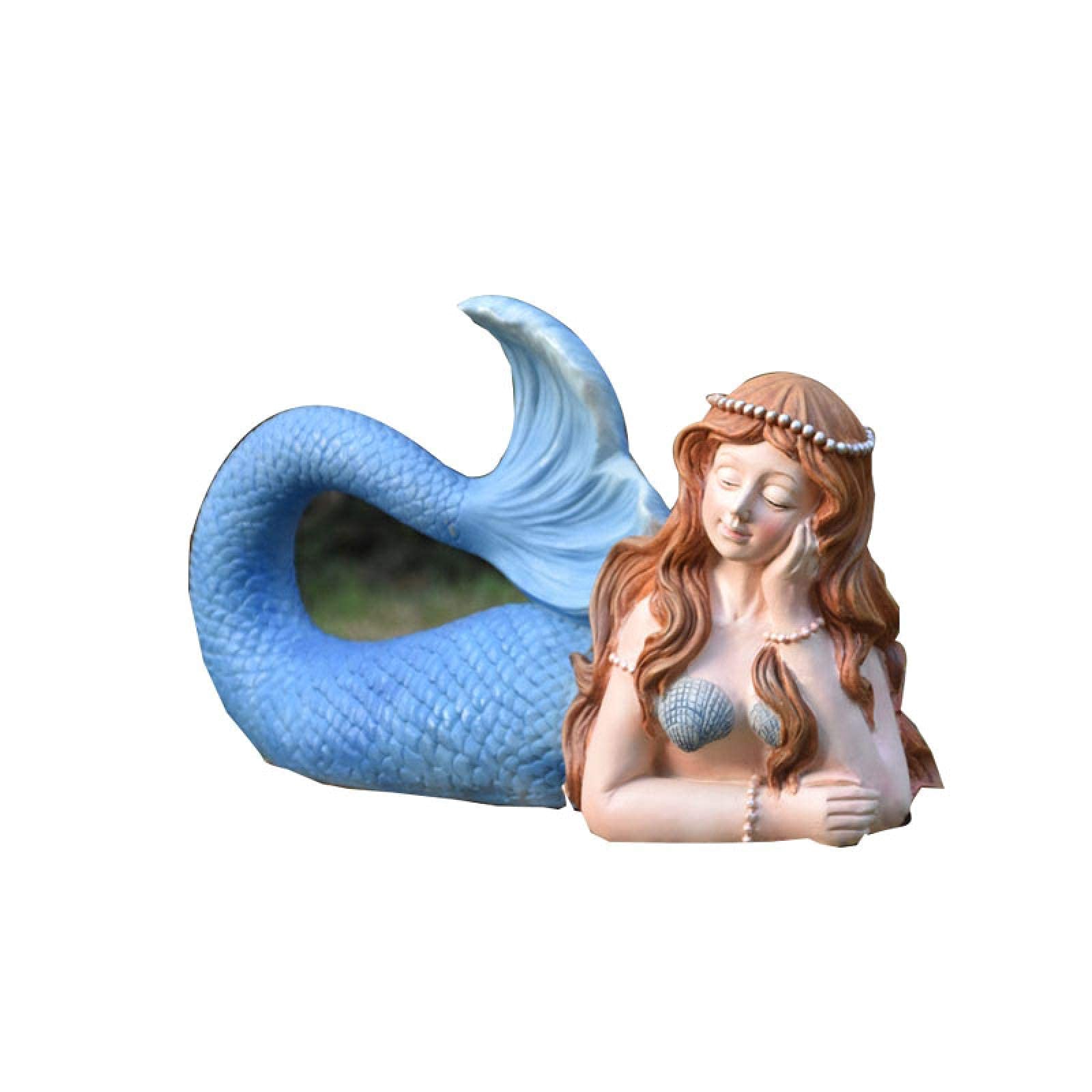 家の居間、ポーチの装飾、創造的な人魚の装飾