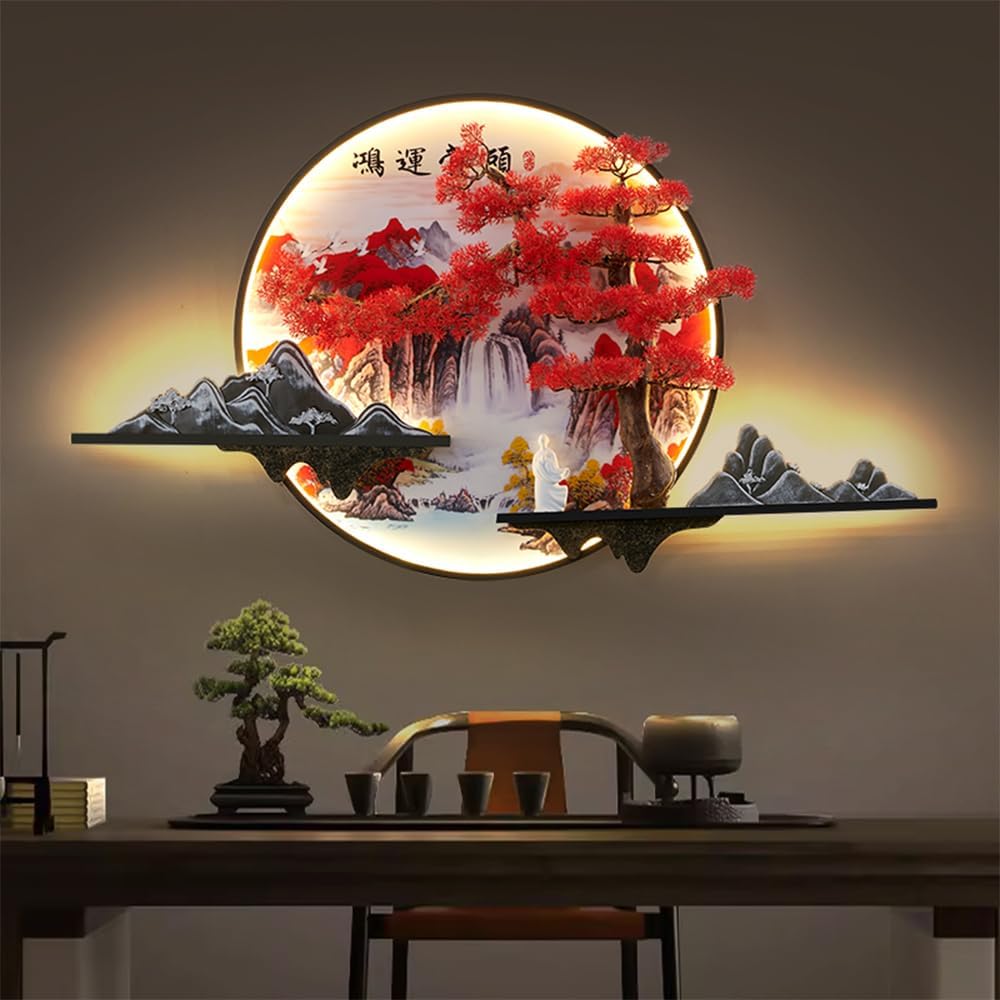 Magpie Wall Lamp Living Room Tv Background Wall Lamp Luxury Hotel Bedroom Bedside Lamp Simple And Creative Red Bird Wall Lamp Single Warm Light