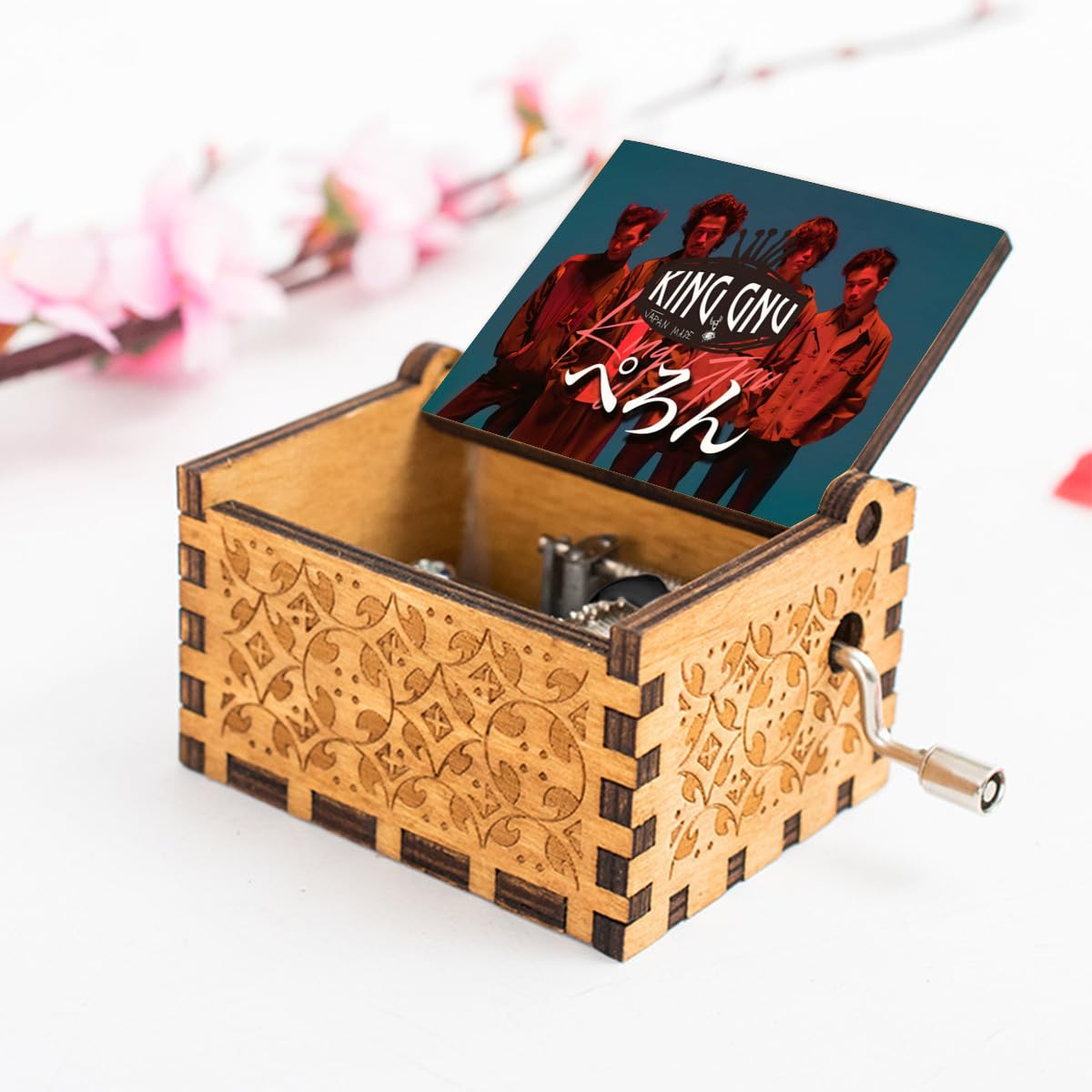 Amazon | King Gnu オルゴール ミュージックボックス 手回しオルゴール