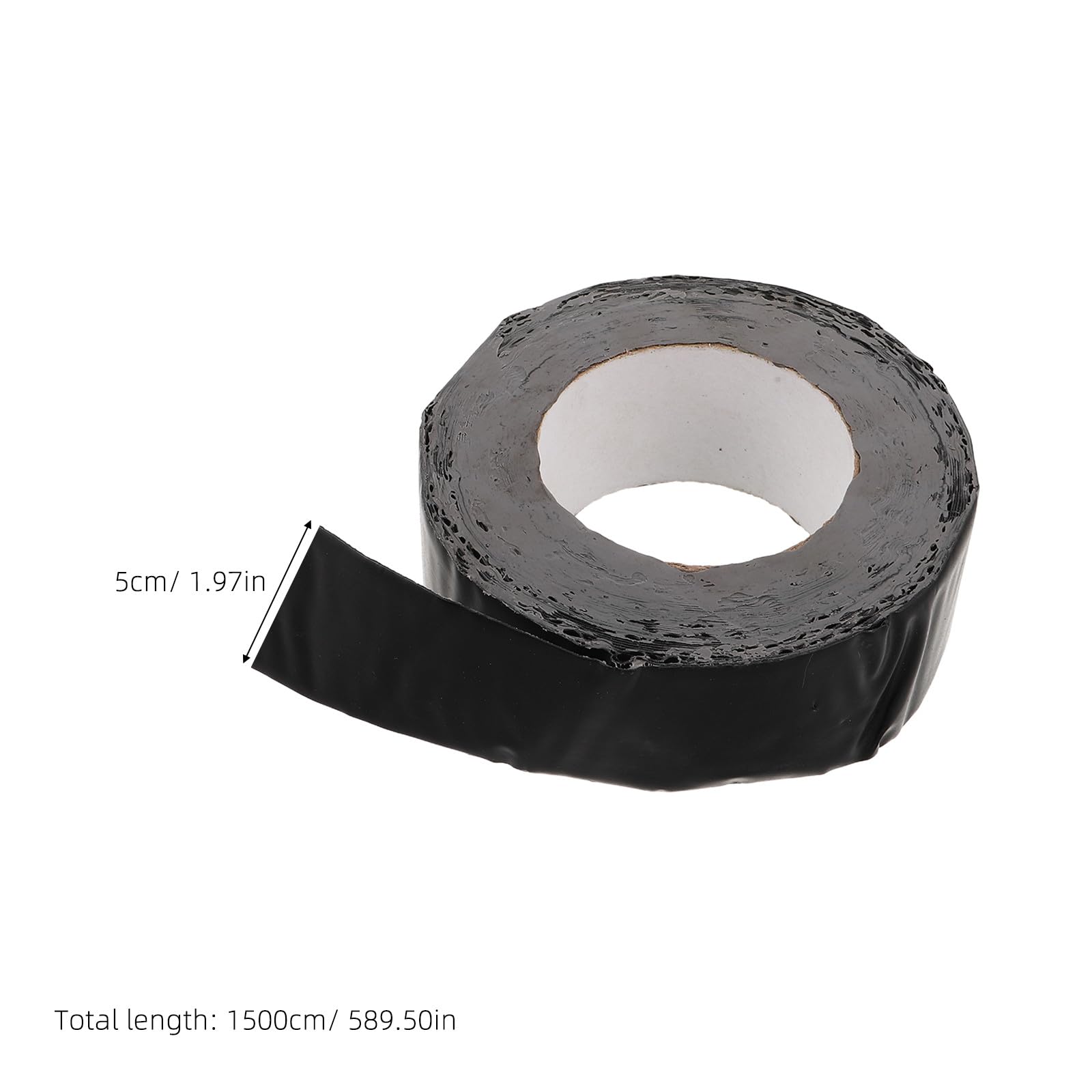 1 rollo de cinta de butilo para sellado de vigas de cubierta, cinta autoadhesiva impermeable para reparación de techos, cubiertas, toldos, construcción, ventanas, barcos y vehículos
