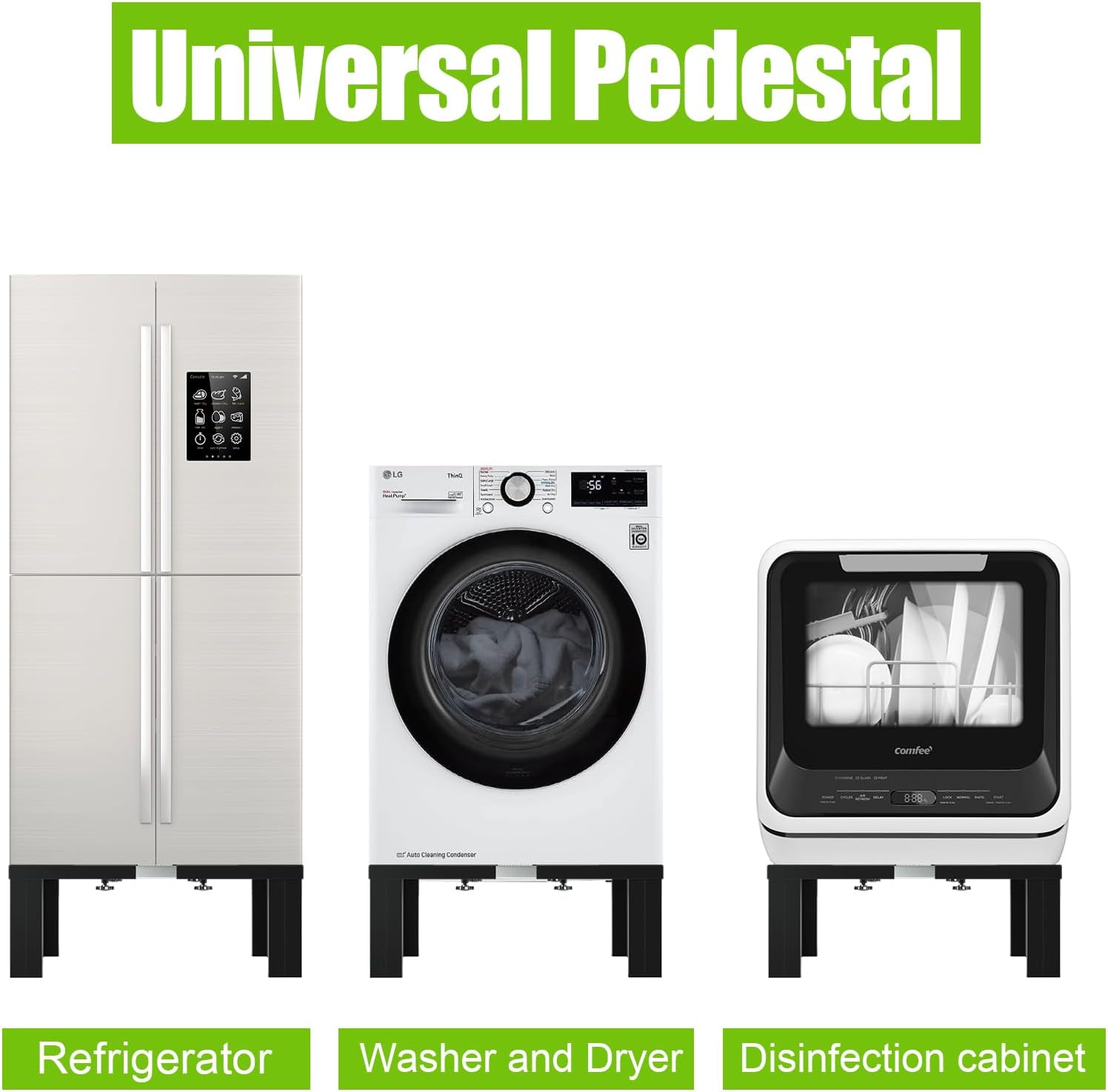 Universal Pedestal for Home Appliances