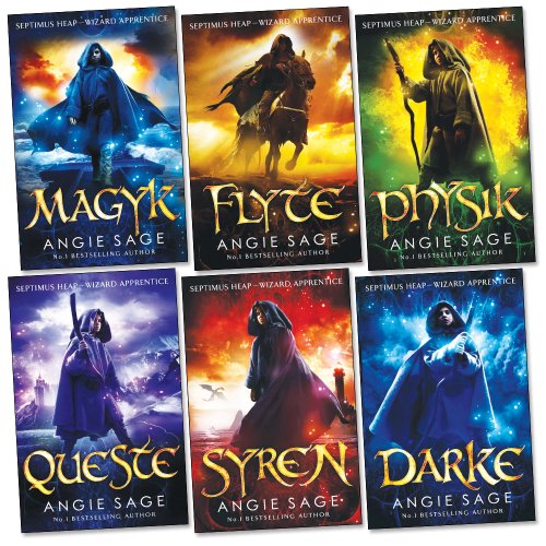 Septimus Heap Collection 6 Books Set Pack (Darke, Magyk, Flyte, Physik, Queste, Syren) (Wizard Apprentice Series Collection) (Septimus Heap, 1-6) Septimus Heap Collection 6 Books Set Pack (Darke, Magyk, Flyte, Physik, Queste, Syren) (Wizard Apprentice Series Collection) (Septimus Heap, 1-6)