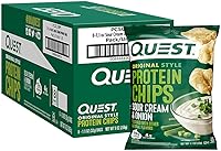 Vista 8 de Quest Nutrition - Chips de proteína estilo tortilla, Buffalo Ranch, 0.67 oz de proteína, 0.14 oz de carbohidratos netos, aperitivo de proteínas sin