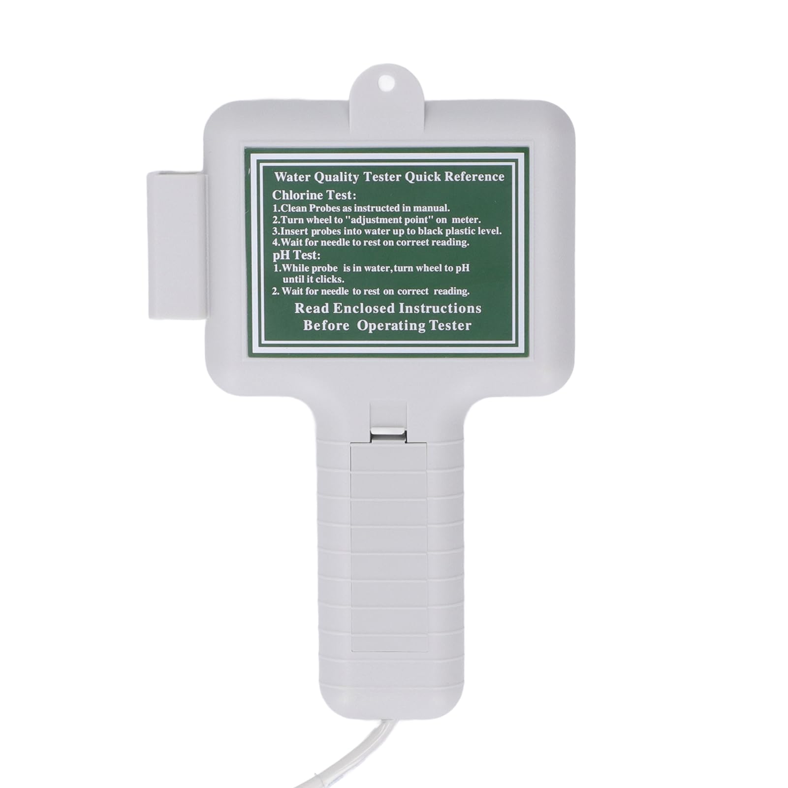 Testeur Numérique Portable de qualité de L'eau pour Piscine, Facile à Utiliser, Compact et Léger