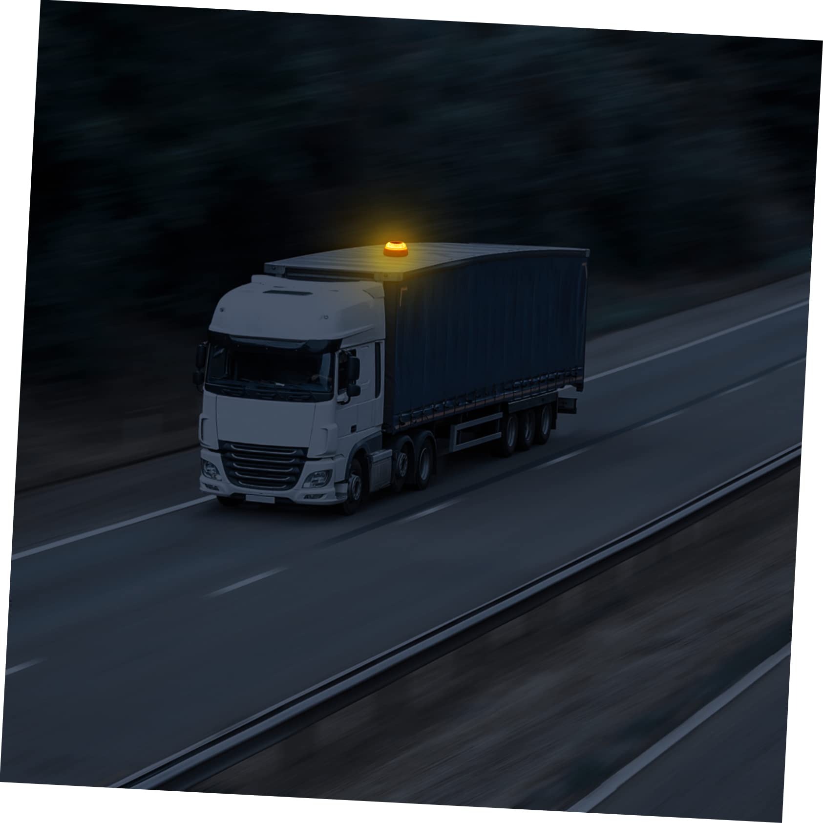 2piezas Luz Led De Emergencia Para Automóviles Señalización Amarilla y Resistente Luz Intermitente Para Vehículos Situaciones De Emergencia