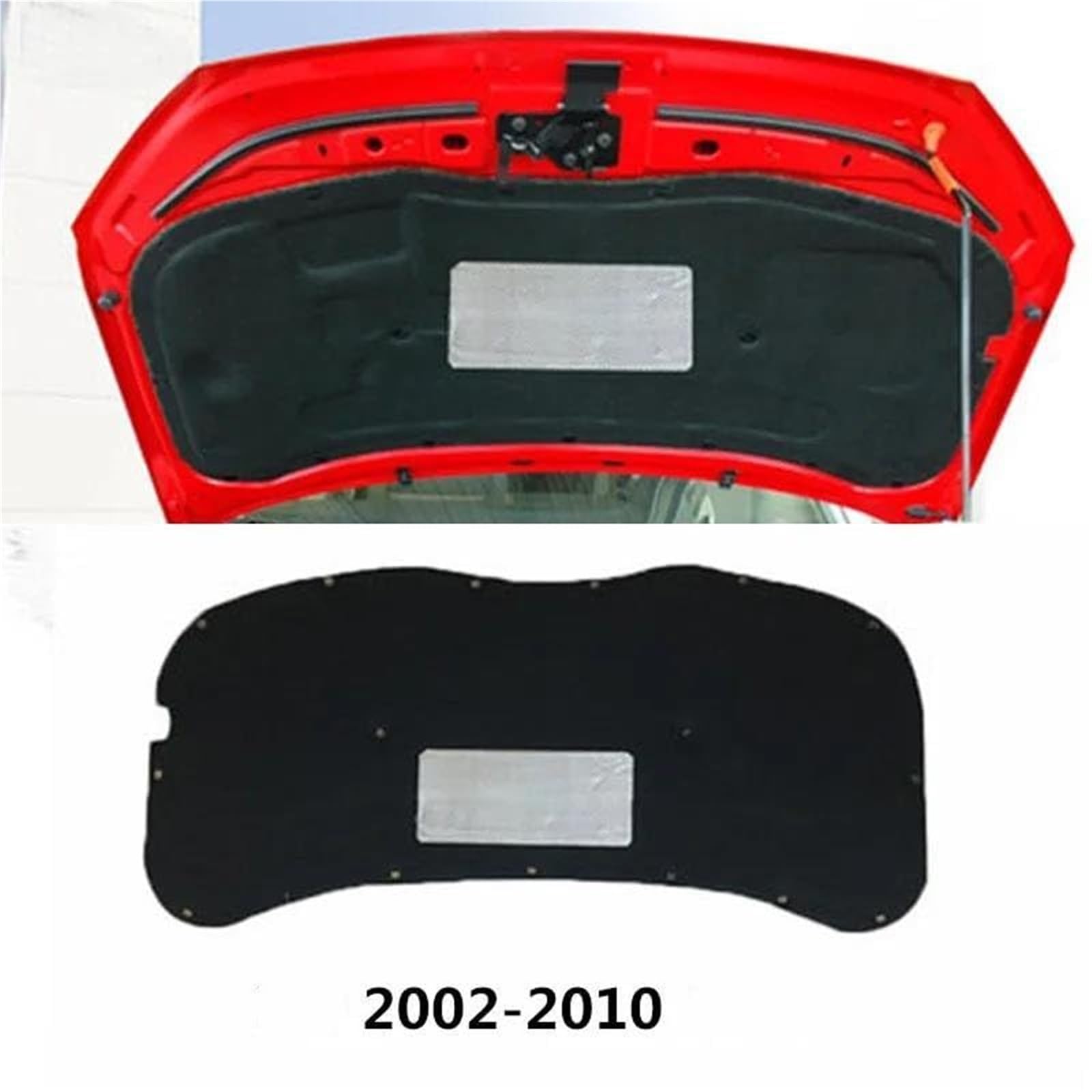 dla VW, dla POLO, 6R 2002-2010 2011-2016 Maska samochodu Silnik