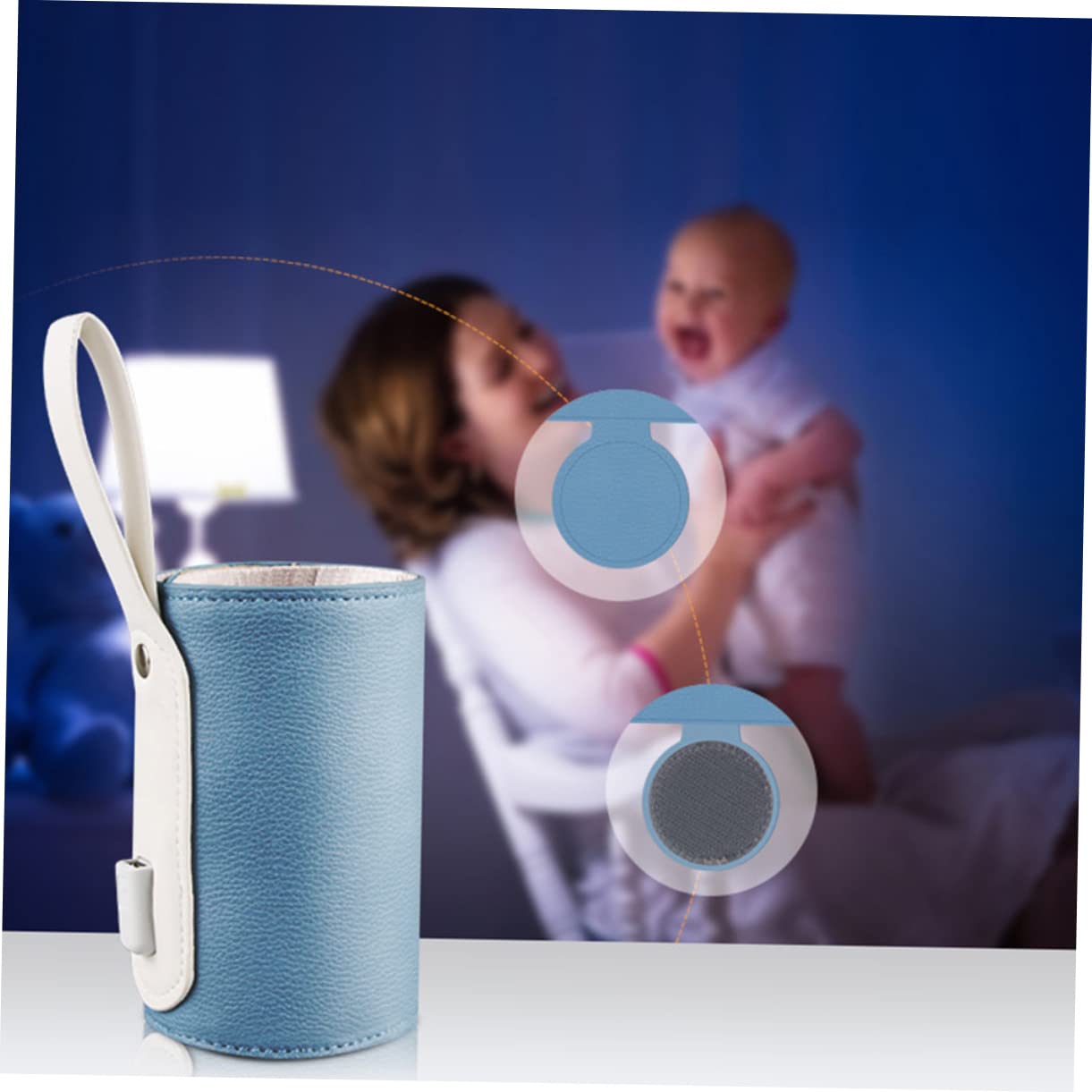 BESPORTBLE Portable USB Bottle Warmer Newborn Milk Warmer for Travel Shopping Keeps Milk Warm Durable Material Convenient for Indoor Outdoor Use for Parents The Go