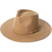 Vintage Felt Fedora, Men Women Casual Belted Jazz Dress Hat