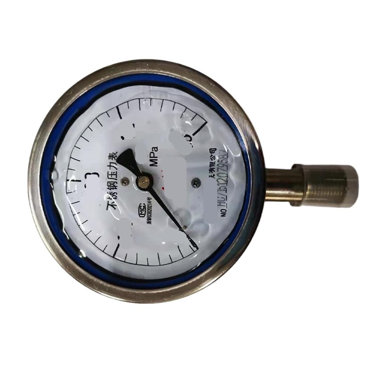 Manomètre de pression 0-0.1MPa pour circuits hydrauliques - 2