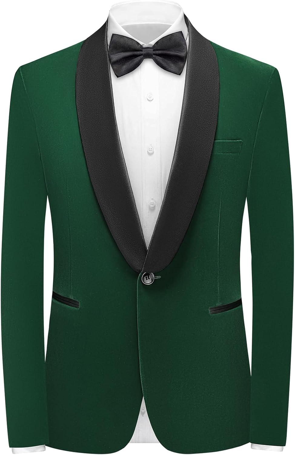 Rogers & Morris Velvet Tuxedo Jacket for Men Solid Shawl Lapel Terciopelo Chaqueta de Esmoquin