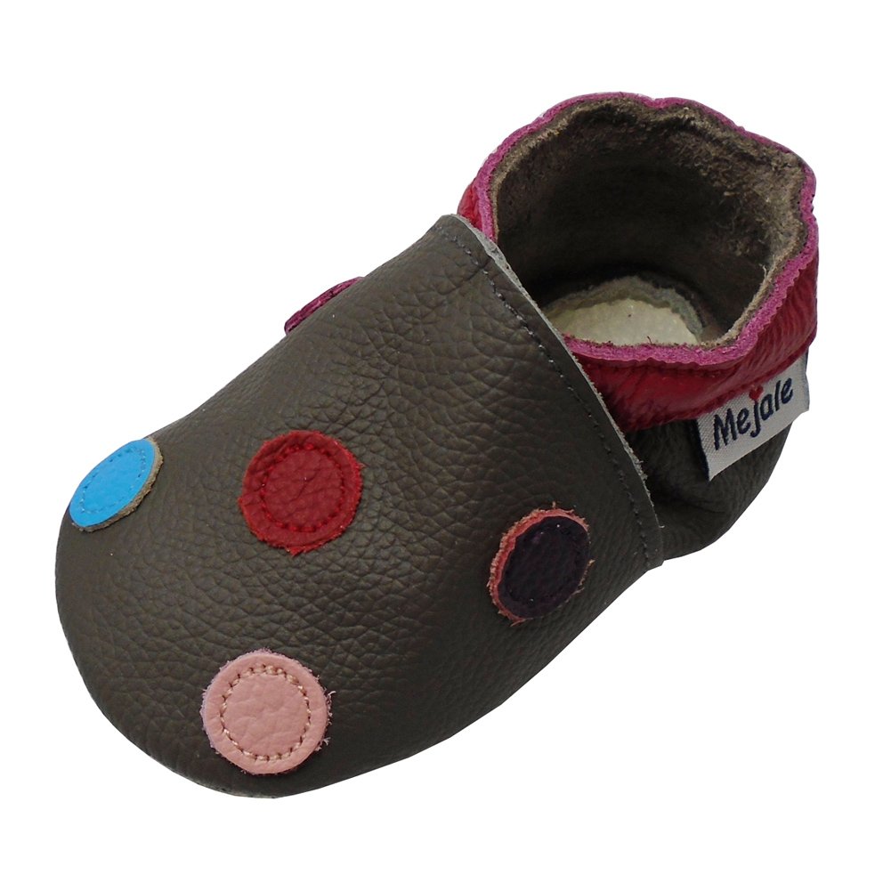 Mejale Baby Shoes Toddler Infant Soft Bottom Crawler Moccasins First Crib Slippers