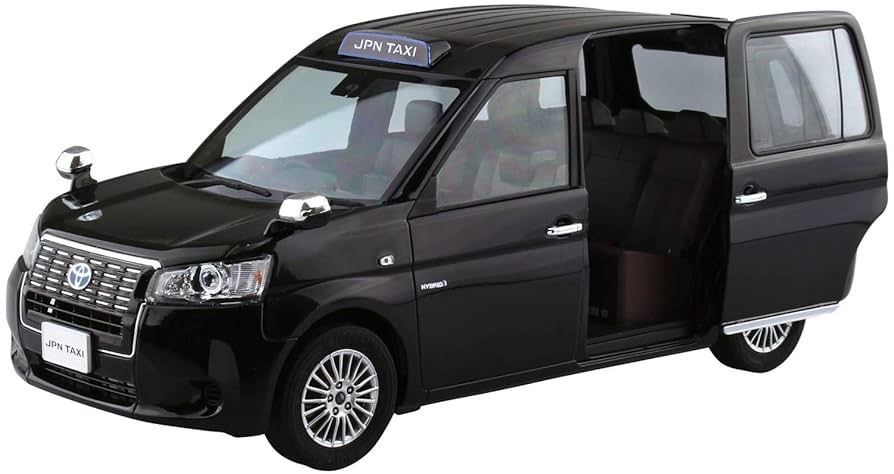 AOSHIMA JPN TAXI NTP10 '17 1/24 プラモデル 1/24 トヨタ NTP10 JPNタクシー '17 ブラック｜株式会社 青島