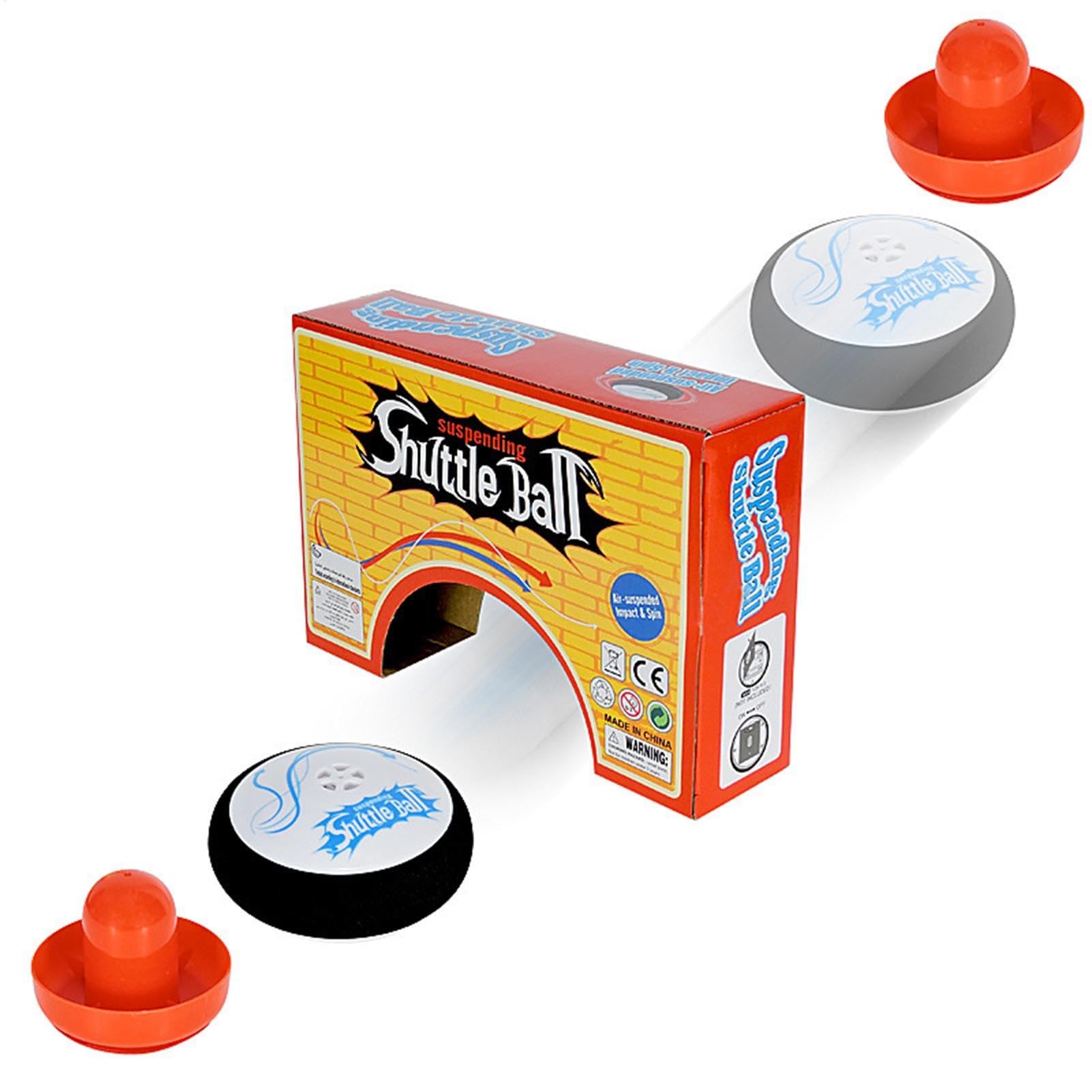 Hover Shell Strike Game - Air Hockey Puck, Electric Floating Hockey with 2 Red Air Hockey Pushers, Air Hockey Board Game Toy Gift for Kids and Adults