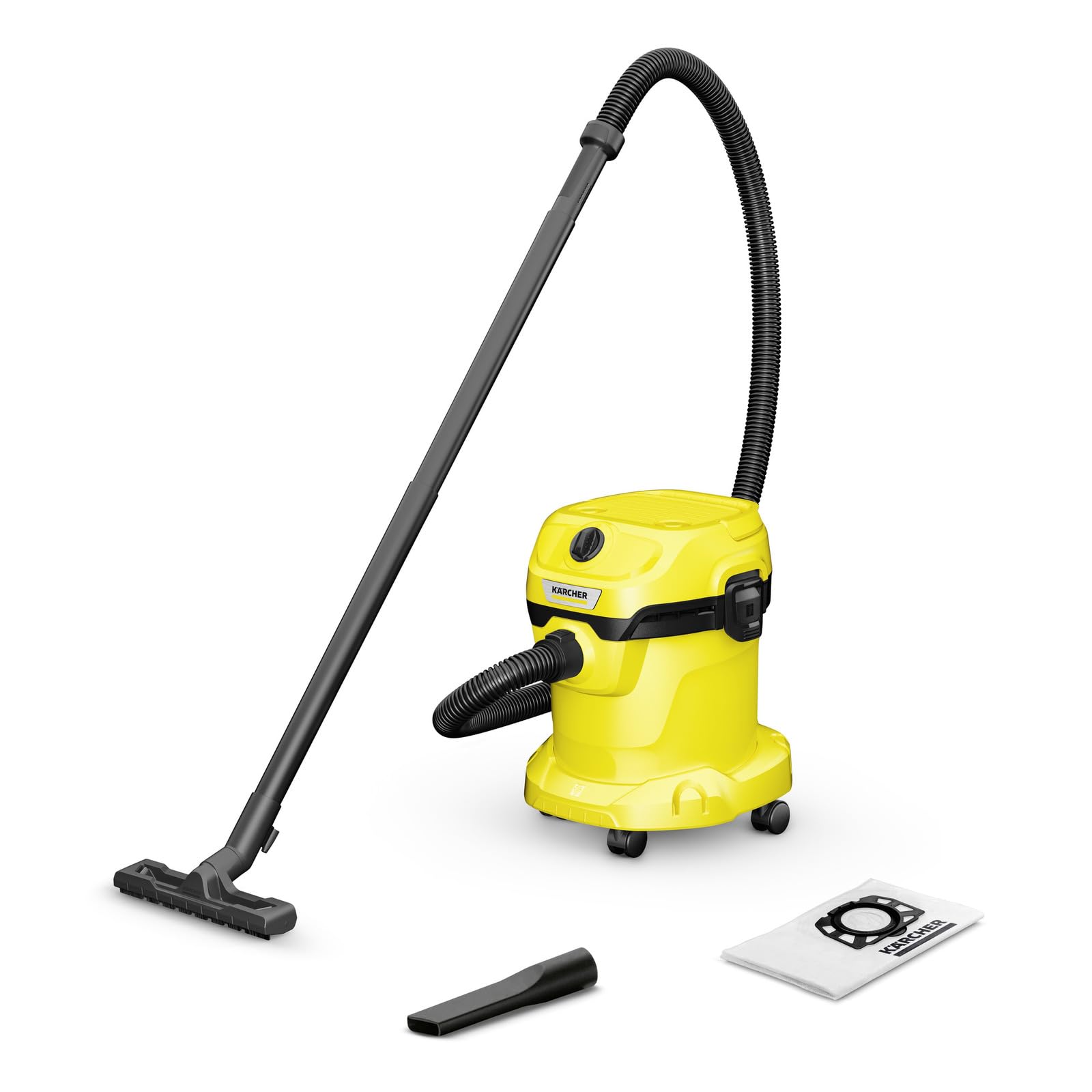 Karcher Wd 2 Plus V-15/4/18 Islak - Kuru Elektrikli Süpürge, Üfleme Fonksiyonlu, 1000 W, 15 L