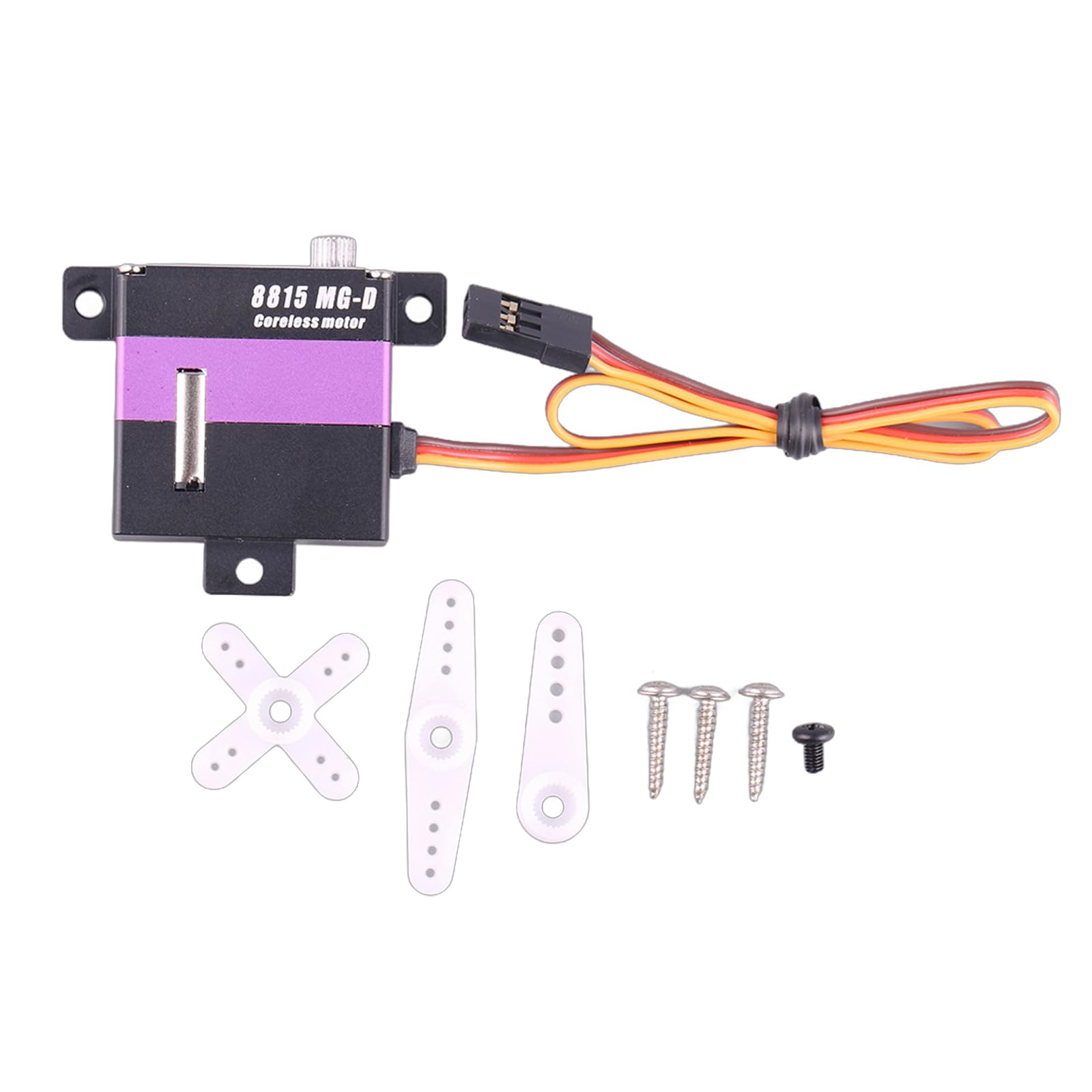 Lightweight Model Aircraft Servo PTK 8815 MG-D 15kg Highly Torques Digital Servo Precise and Efficient