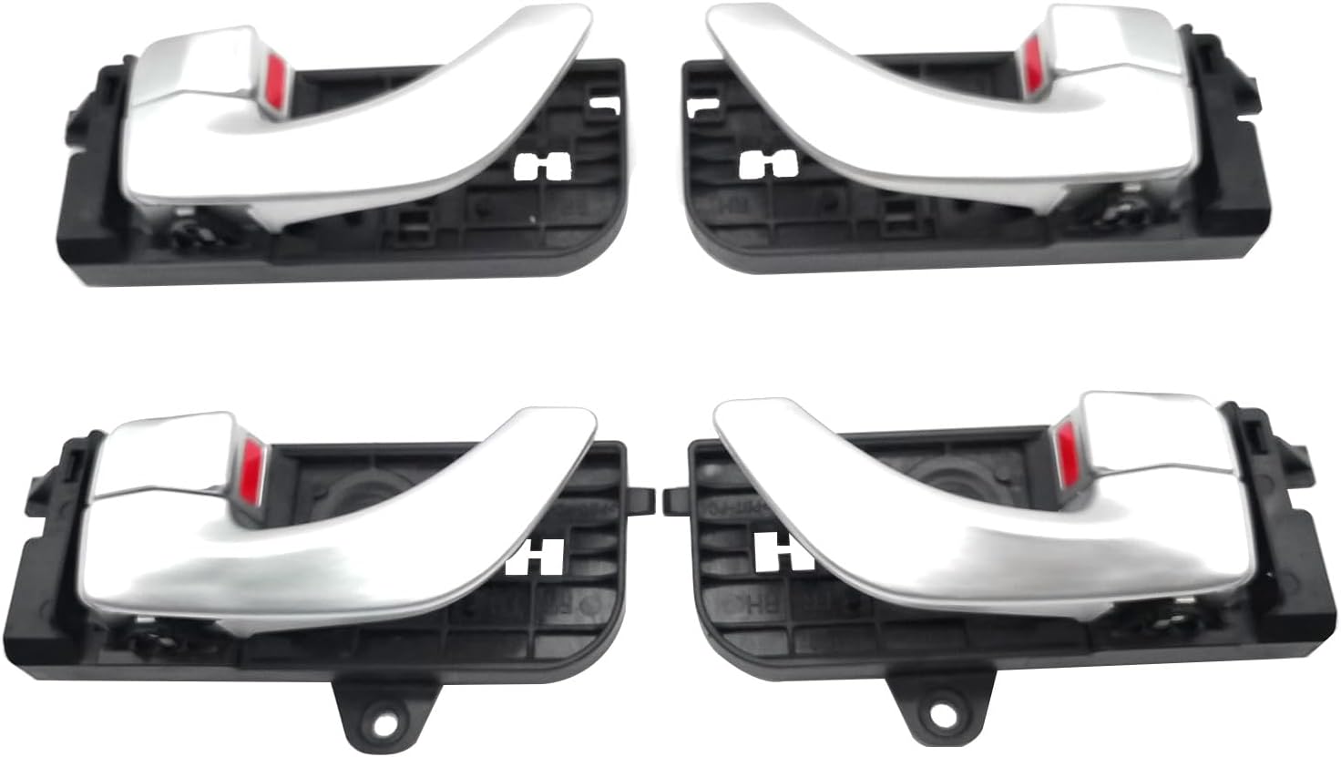 Amazon.com: Lcyolada Set of 4 Interior Inside Door Handles Compatible ...