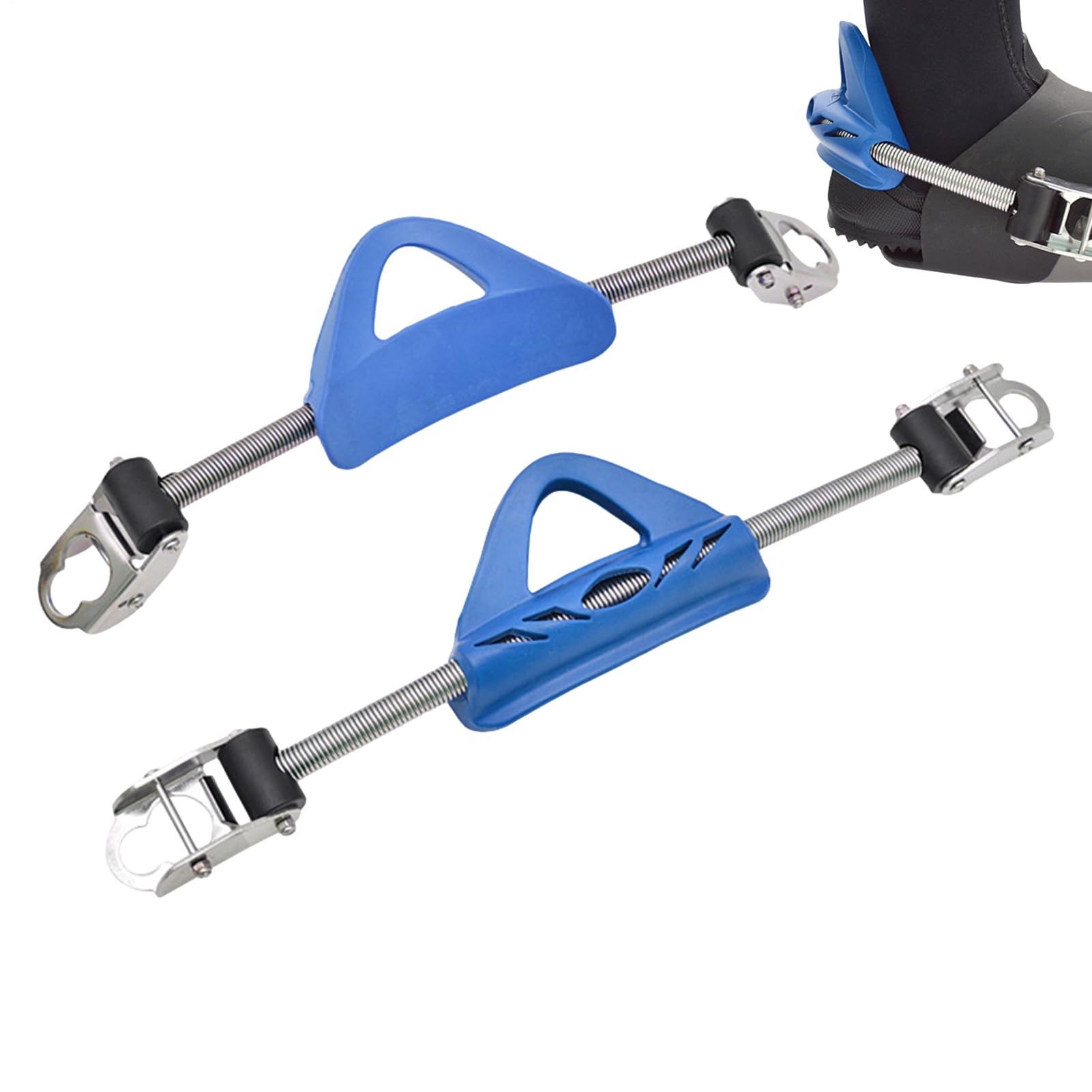 Correa para Aletas de Buceo,Hebillas para Correas de Aletas,Correas para | de Resorte de Buceo de Acero Inoxidable - Correa de Aleta en el talón con Hebilla de liberación rápida, Accesorios de BU
