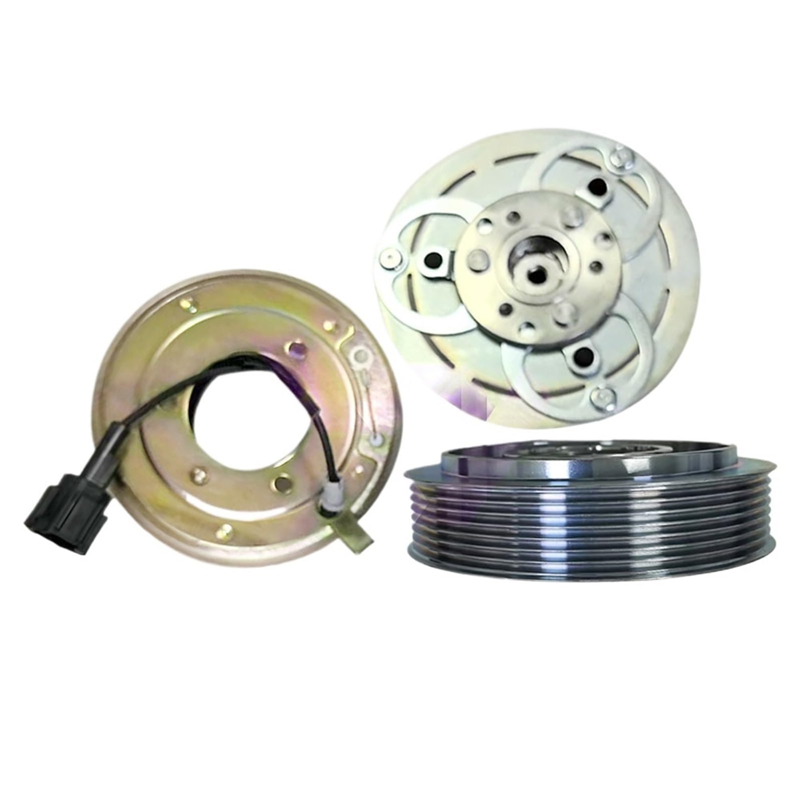 Puaywmoz One Color Ac Compressor Clutch Kit Fit For Nissan Patrol Terrano Fit For Pathfinder Pickup Y60 Y61 92600Vc90a Ac Air Conditioner Compressor Clutch Assy
