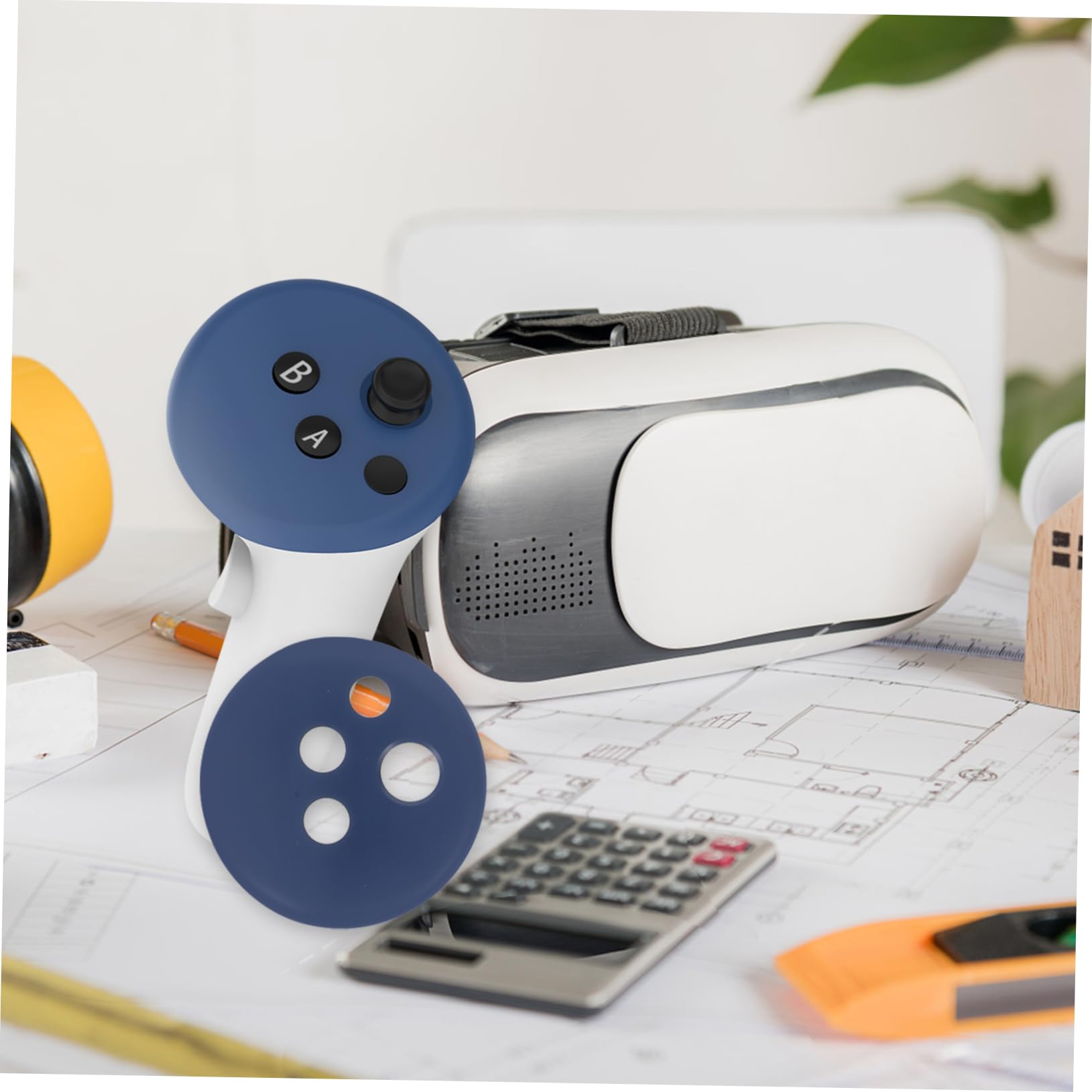 Uonlytech 3sets Cover Protettiva Per Controller Vr Sostituzione Facile Design Accessorio Anti- Compatibile Con Controller Vr Installazione