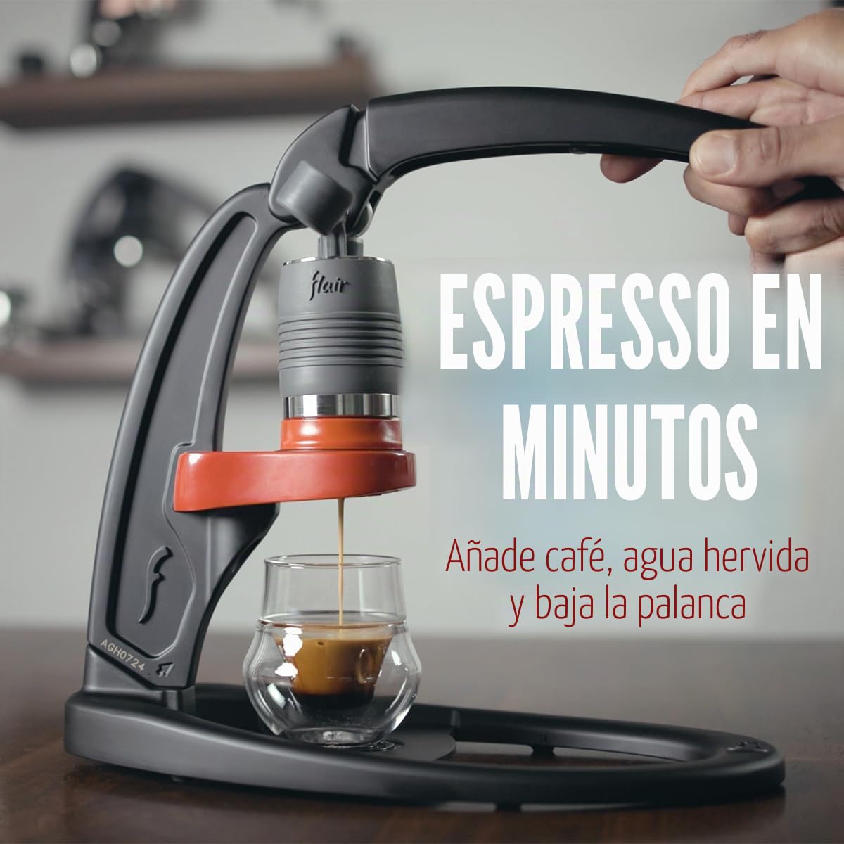 Flair Máquina de café expreso - Prensa manual : Amazon.es: Hogar y