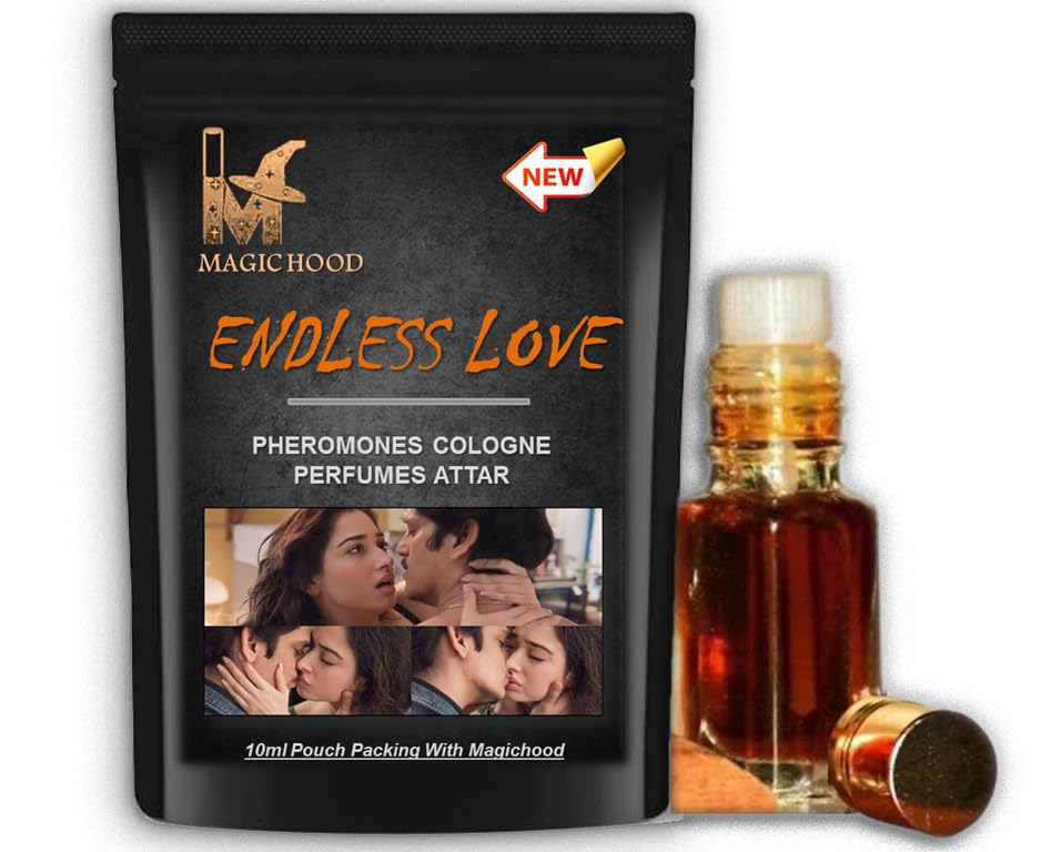 MAGICHOOD Roll-On Pheromone Boosted Cologne Perfume Attar Roll Oil Unisex For Men and Women 10ml (Endlesss Romance Love)
