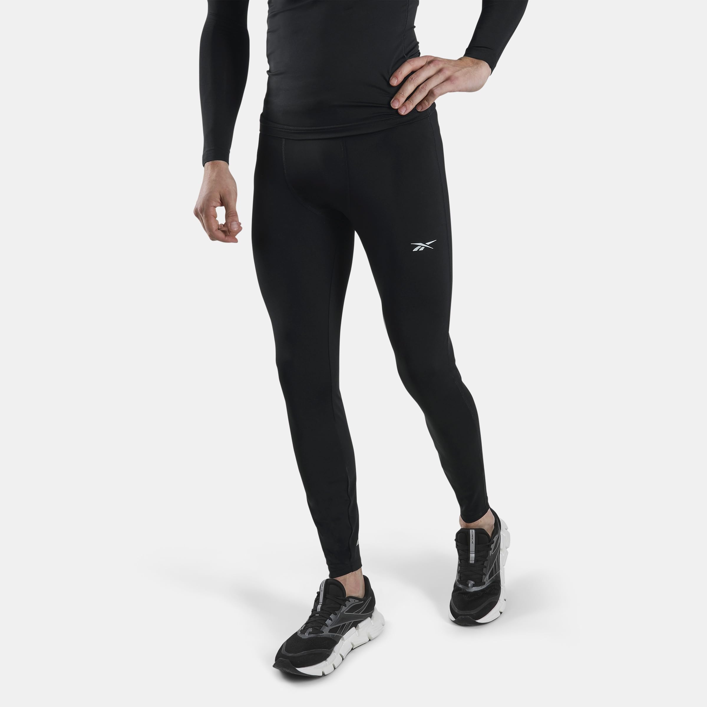 Reebok - Athlete Speed Running Leggings  Black  Medium