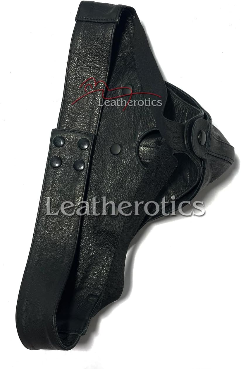 Jock Strap- Soft and Supple Leather Mens Thong Underwear - Leather Lingerie for Men - 027