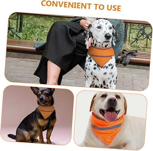 Miniatura 6 de Toalla triangular para mascotas, babero de seguridad para perro, bufanda reflectante para cachorro, bufanda reflectante para cachorros, bandana