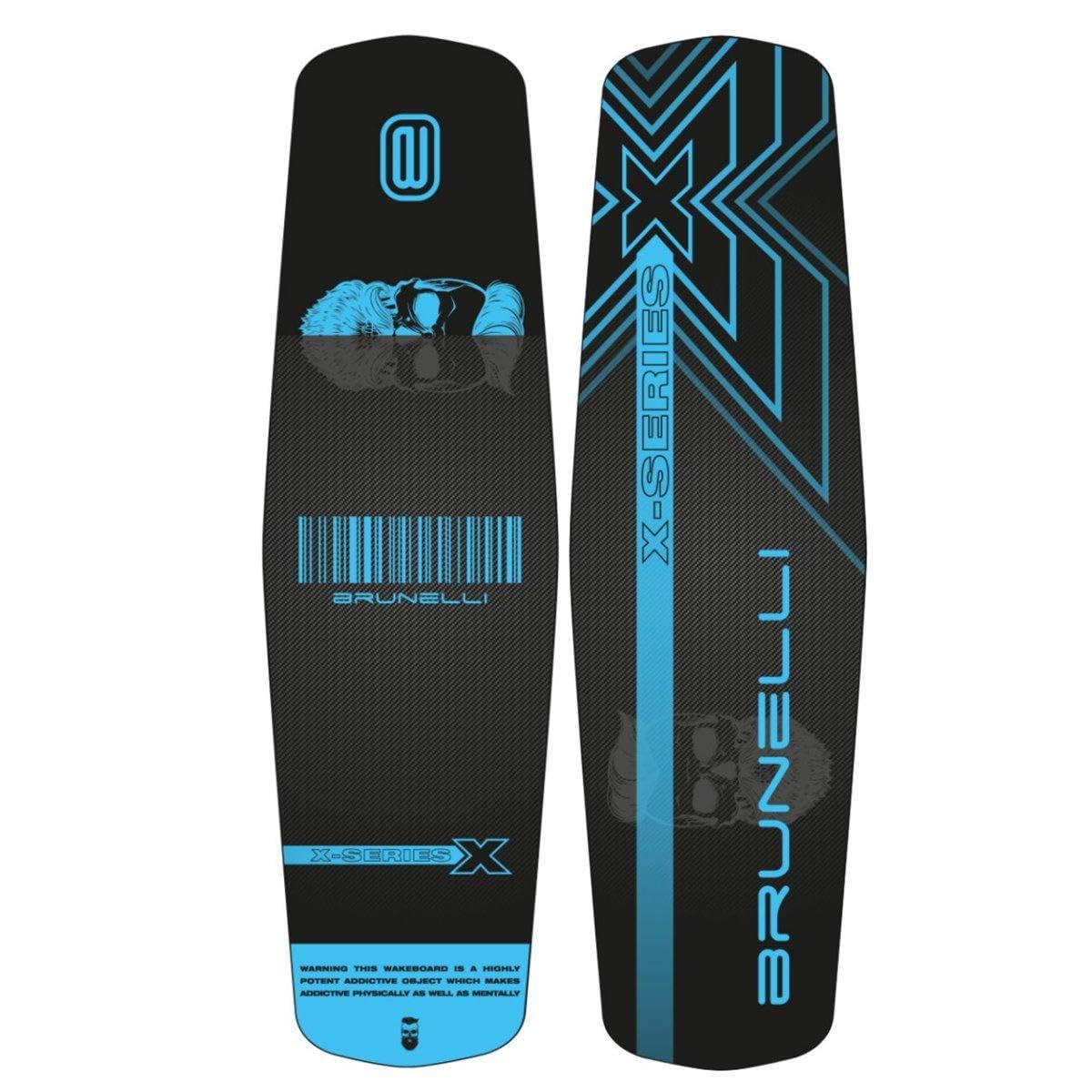 BRUNELLI Wood Flex Pro Cable Park Set Wakeboard Grindbase Maze Wake Bindung