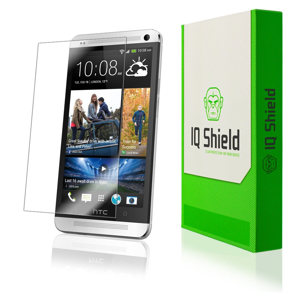 IQ Shield Screen Protector Compatible with HTC One M7 LiquidSkin Anti-Bubble Clear Film