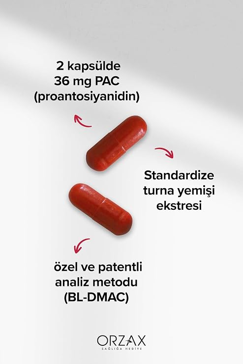Ocean Cranberry Takviye Edici Gıda 30 Kapsül