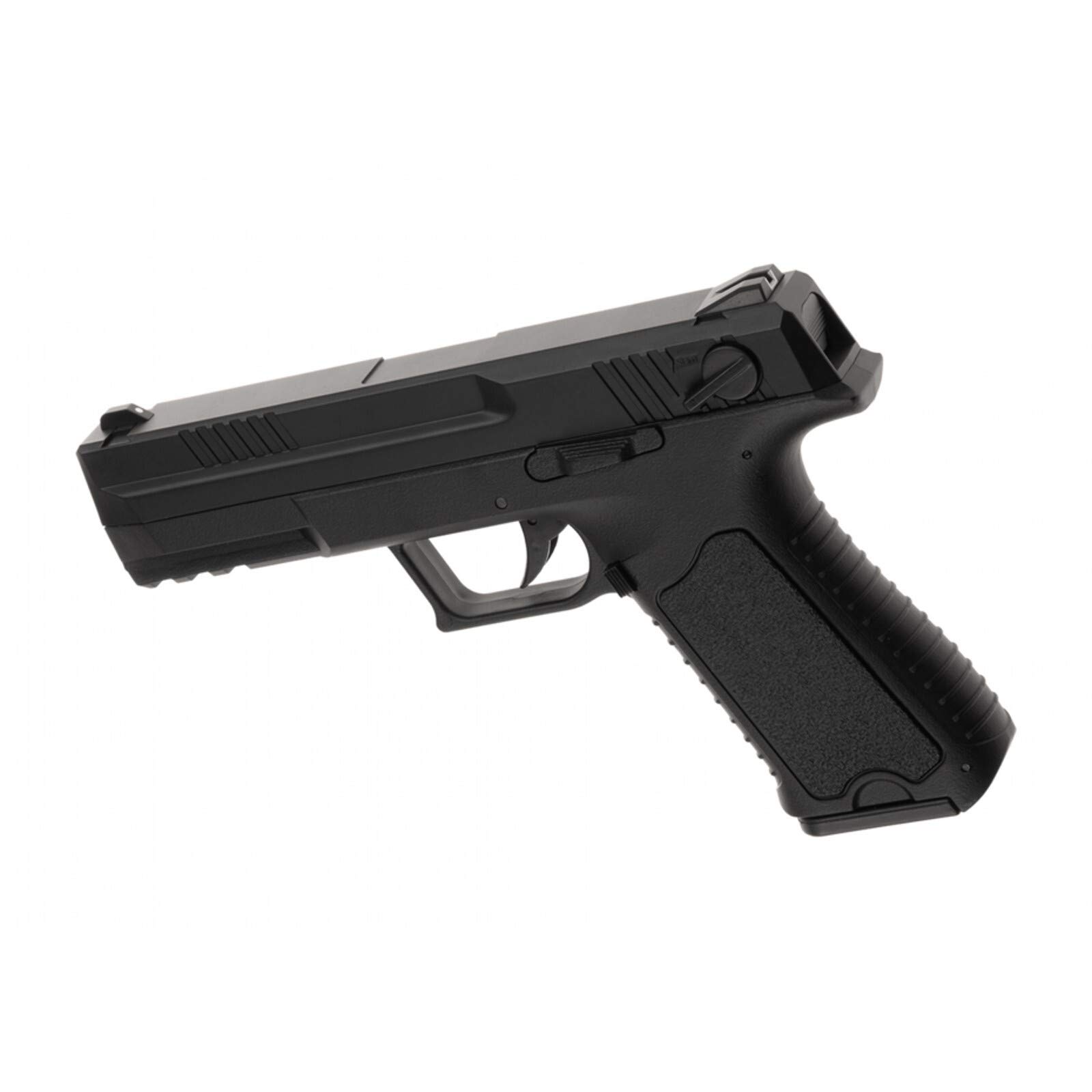 CYMA Airsoft G18 Custom Pistolet AEP Semi/Rafale CM127 (0.5 Joule) Noir