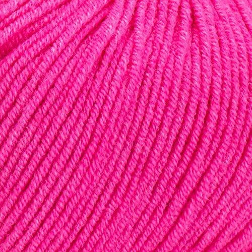Image of YarnArt Genius Soft Cotton Acrylic Blend Yarn - Amigurumi, Crochet and Knitting -%55 Cotton-45% Acrylic, Craft Yarn for Kids and Adults Garments, Baby Items and Accessories, 174 yds / 50 g