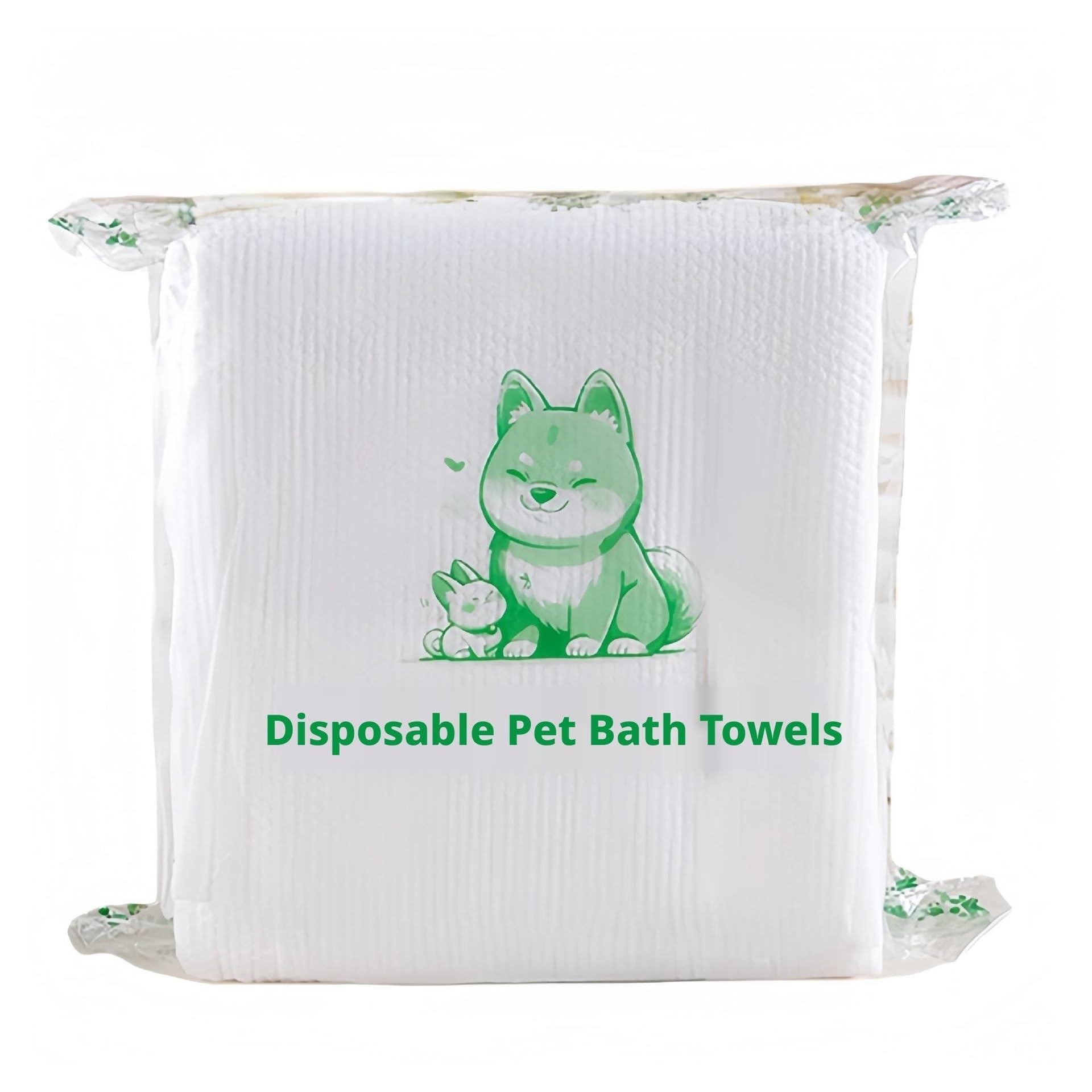 Serviettes de bain jetables grand format pour voyage avec chien