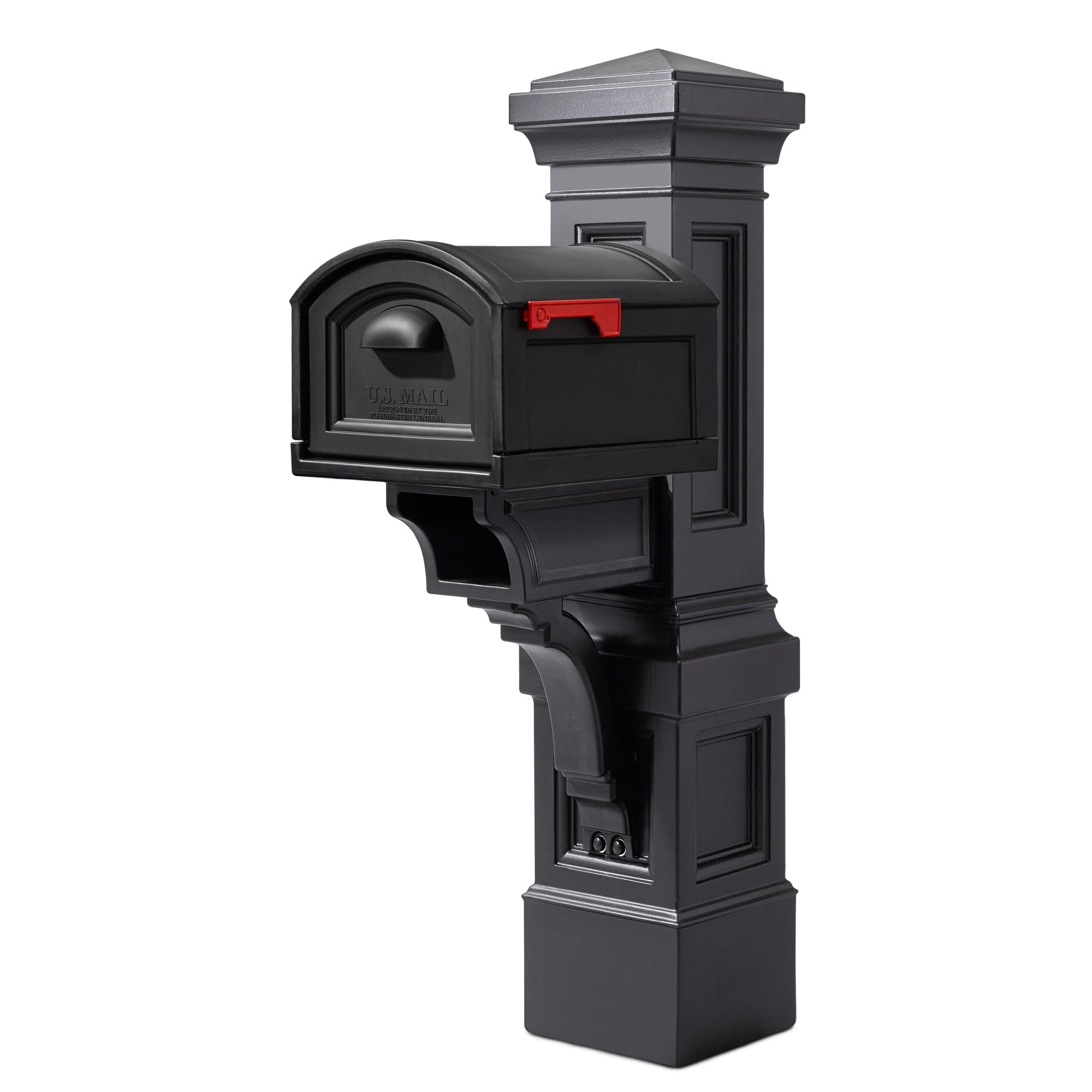 Amazon.com : Step2 Atherton Grand Onyx Black XL Mailbox and
