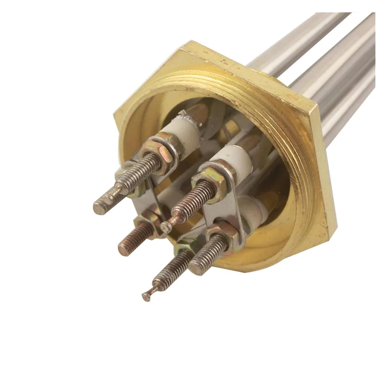 Element podgrzewający wodę 1,2"/DN32/41 mm 220 V 380 V cuicui (Color : DN32 290L 9KW, Size : 220V)