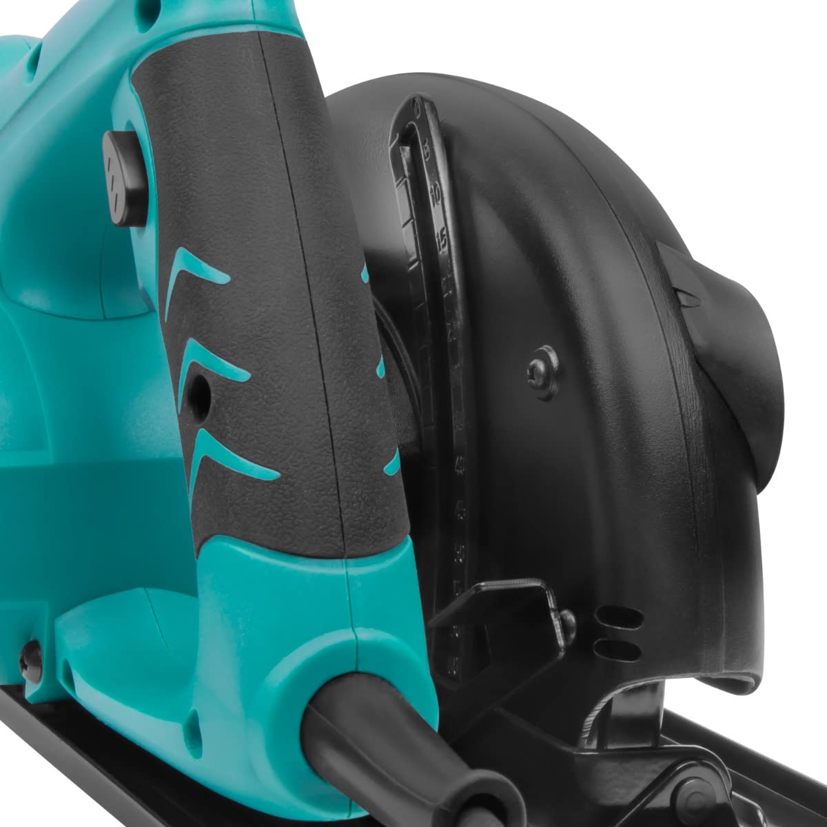 VONROC Piła Tarczowa 1200W – 5500 obr/min, 185mm, Cięcie Proste i Ukośne w Drewnie do 65mm, Prowadnica Równoległa, Brzeszczot 24T – Zestaw z Torbą na Narzędzia