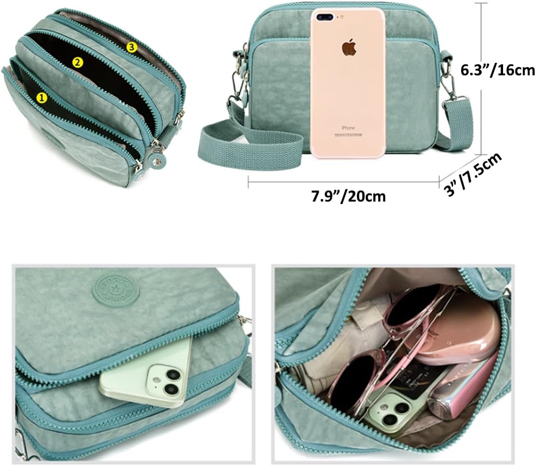 Compact Crossbody Bag, Shoulder Bag, Stylish Ladies Messenger Bag, Everyday Casual Purse - Image 3