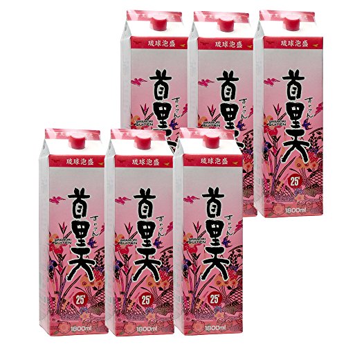 泡盛 瑞穂酒造 首里天 紙パック 25度 1800ml×6本