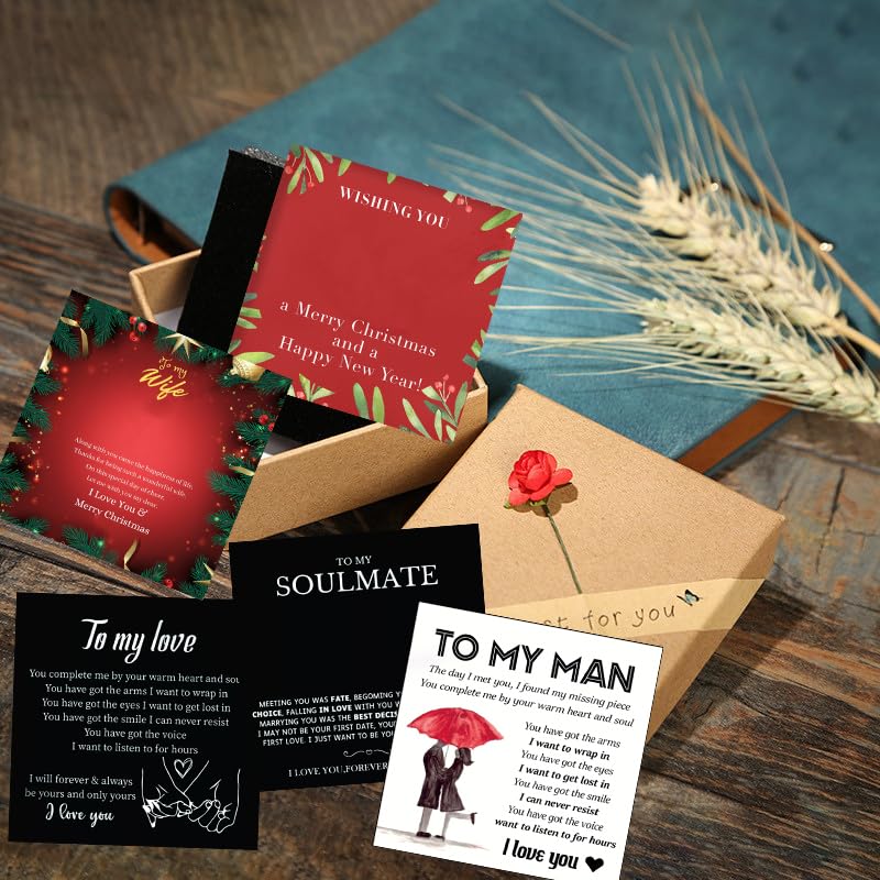 Customized Couples Rings Matching Heart Promise Rings for Him and Her Set CZ Engagement Rings for Women Custom Engraved Ring Men's Wedding Bands Tungsten3